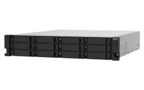 QNAP TS-1232PXU-RP NAS Rack (2U) Annapurna Labs AL324 4 GB DDR4 0 TB QNAP QTS Black
