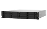 QNAP TS-1232PXU-RP NAS Rack (2U) Annapurna Labs AL324 4 GB DDR4 0 TB QNAP QTS Black
