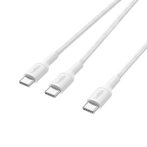 Belkin CAC004hq1.5MWH USB cable USB 2.0 1.5 m USB C 2 x USB C White