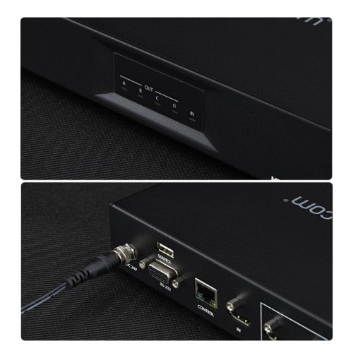 StarTech.com 2x2 HDMI Video Wall Controller - 4K 60Hz HDMI 2.0 Video Input to 4x 1080p Output - Video Wall Processor for Multi Screen Display - Video Wall Splitter - RS232/Ethernet Control