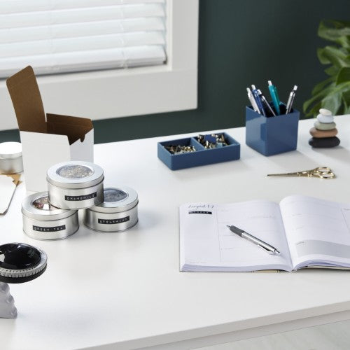 Dymo S0847730 Embossing tape 3D black 9mmx3m Pack=3 for Dymo 3D 9mm