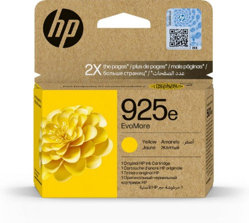 HP 4K0W2PE/925E Ink cartridge yellow EvoMore, 800 pages ISO/IEC 19752 for HP OJ Pro 8120/e