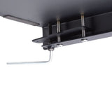 StarTech.com Clamp-On Steel Desk Corner Sleeve for L-Shaped/Corner Desk, For 0.5-1.5in (12.7-38.1mm) Desks, Increase Space for Keyboard/Mouse, Desk Extender/Tray For Wooden/Steel Desks, Ships Assembled