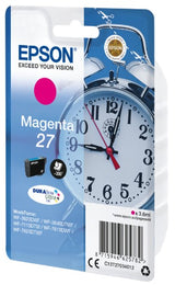 Epson C13T27034012/27 Ink cartridge magenta, 300 pages 3,6ml for Epson WF 3620