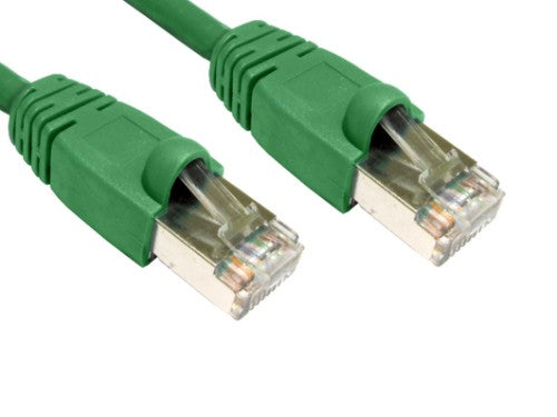 Cables Direct B6ST-700G networking cable Green 0.5 m Cat6 F/UTP (FTP)