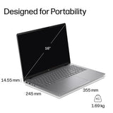 HP OmniBook 5 Laptop Next Gen AI 16-bm0000nax Copilot+ PC Intel Core Ultra 7 40.6 cm (16") 2K 16 GB LPDDR5x-SDRAM 512 GB SSD Wi-Fi 6 (802.11ax) Windows 11 Home Silver
