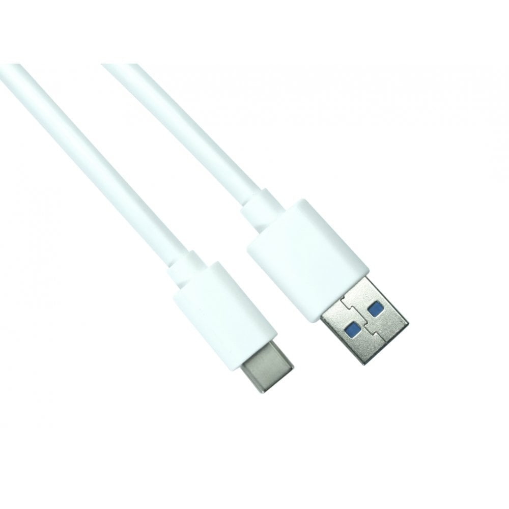 Cables Direct NLMOB-921 USB cable 1 m USB A USB C White  - Computer Cables - Cables Direct