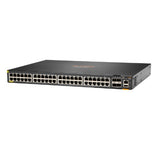 HPE Aruba Networking Aruba 6300F 48-port 1GbE Class 4 PoE & 4-port SFP56 Managed L3 Gigabit Ethernet (10/100/1000) Power over Ethernet (PoE) 1U Grey