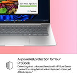 HP ProBook 4 G1i 14 inch Notebook AI PC Wolf Pro Security Edition Intel Core Ultra 5 225H Laptop 35.6 cm (14") Touchscreen WUXGA 32 GB DDR5-SDRAM 1 TB SSD Wi-Fi 7 (802.11be) Windows 11 Pro Silver