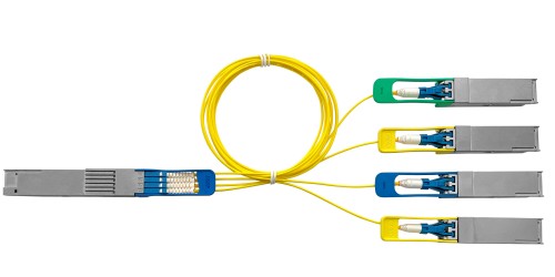 HPE Aruba Networking 4x100G DR QSFP-DD SN 500m SMF Transceiver