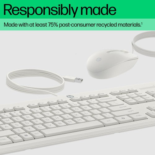 HP 225 Wired Mouse and Keyboard Combo