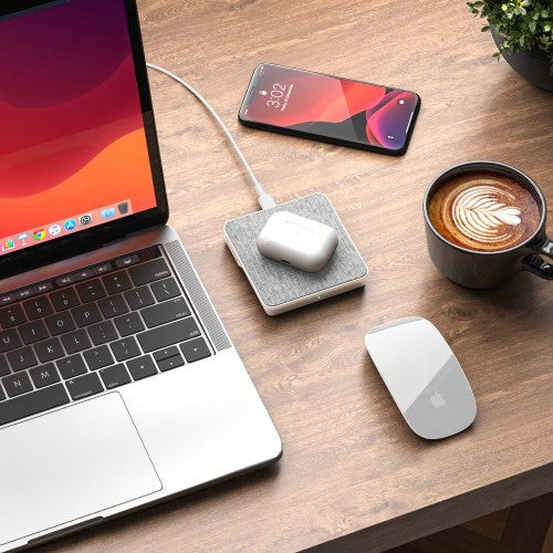 ALOGIC Ultra Wireless Charging Pad - 10W- Silver