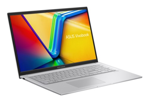 ASUS Vivobook 17 X1704VA-AU523W Intel® Core™ i5 i5-1334U Laptop 43.9 cm (17.3") Full HD 16 GB DDR4-SDRAM 512 GB SSD Wi-Fi 5 (802.11ac) Windows 11 Home Silver