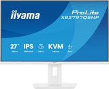 iiyama ProLite XB2797QSNP-W1 27" IPS LCD computer monitor 68.6 cm (27") 2560 x 1440 pixels Quad HD White