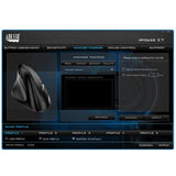 Adesso iMouse E7 - Left-Handed Vertical Ergonomic Programmable Gaming Mouse with adjustable weight