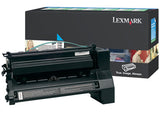 Lexmark C780H1CG Toner cartridge cyan return program, 10K pages/5% for Lexmark C 780/782