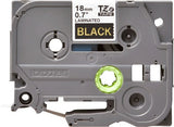 Brother TZE-344 DirectLabel gold on black Laminat 18mm x 8m for Brother P-Touch TZ 3.5-18mm/36mm/6-18mm/6-24mm/6-36mm