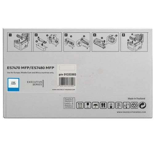 OKI 01333303 Drum kit cyan EP, 30K pages for OKI ES 7460