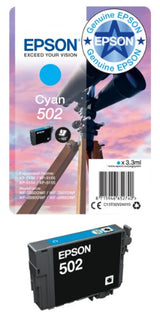 Epson C13T02W64010/502XL Ink cartridge multi pack Bk,C,M,Y high-capacity 28,4ml 9,2ml + 3x6,4ml Pack=4 for Epson XP 5100