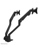 Neomounts FPMA-D750DBLACK2 Monitor arm 10-32" - gas spring - Topfix - 180°-stop