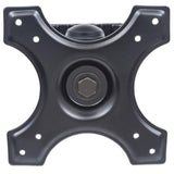 Manhattan Wall Mount for TV & Monitors (Tilt and Swivel 2 pivots), For screens 13" to 27", VESA compatability: 75x75mm and 100x100mm - check the dimensions of the four mounting holes on back of screen to ensure it fits, Max 12kg, Black, Bracket