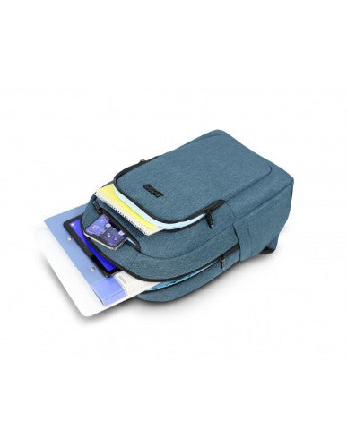 Urban Factory ECB24UF laptop case 35.8 cm (14.1") Backpack Blue