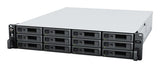 Synology RackStation RS2423+ NAS Rack (2U) Ryzen Embedded V1780B 8 GB DDR4 72 TB HDD DiskStation Manager Black