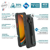 Mobilis 052065 mobile phone case 16.8 cm (6.6") Cover Black