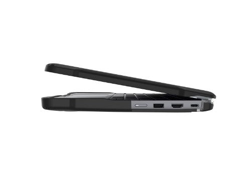 Techair TACHS030 Protective Hard Shell case for Lenovo 100e 5th Gen, 11.6-12.2 black/clear
