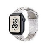 Apple MGA34ZM/A smart wearable accessory Band Grey Aluminium, Fluoroelastomer