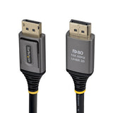 StarTech.com 1.5m DisplayPort 2.1 Cable, VESA Certified DP80 DisplayPort Cable, Uncompressed 10K/8K 60Hz, 16K 60Hz/8K 240Hz w/DSC 1.2a, DP 2.1 Monitor Cord