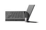 Kensington Slim N17 2.0 Keyed Dual Head Laptop Lock for Wedge-Shaped Slots - Supervisor Keyed