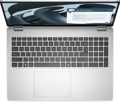 DELL Pro 16 Plus PB16255 Copilot+ PC AMD Ryzen AI 5 PRO PRO 340 Laptop 40.6 cm (16") Full HD+ 16 GB LPDDR5x-SDRAM 512 GB SSD Wi-Fi 7 (802.11be) Windows 11 Pro UK English Platinum, Silver