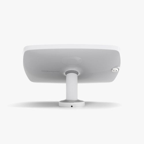 Bouncepad Swivel Desk | Apple iPad 8th Gen 10.2 (2020) | White | Covered Front Camera and Home Button |