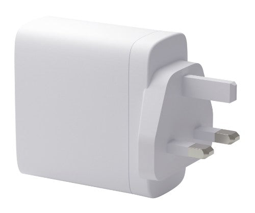 dbramante1928 IT - UK W. Charger - 2xUSB-C 100W + 1xUSB-A - WHT