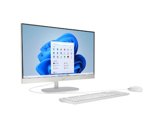 HP 24-cr0002na AMD Ryzen™ 7 7730U 60.5 cm (23.8") 1920 x 1080 pixels All-in-One PC 8 GB DDR4-SDRAM 512 GB SSD Windows 11 Home Wi-Fi 6 (802.11ax) White