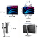 Philips 4000 series 24B2U4301/00 computer monitor 60.5 cm (23.8") 1920 x 1080 pixels Full HD LCD Grey