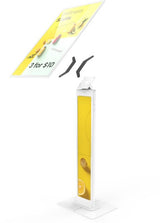 Compulocks Brandable Floor Stand for the Samsung E-Paper Smart Signage - White