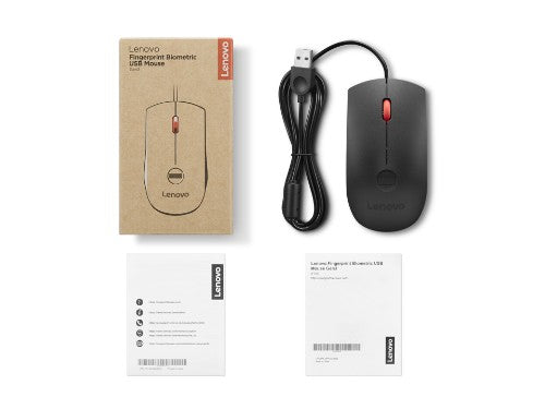 Lenovo 4Y51S24029 mouse Office Ambidextrous USB Type-A Optical 2000 DPI
