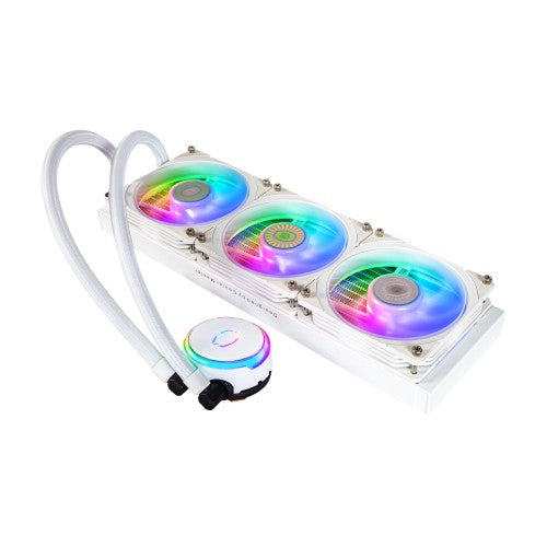 Cooler Master MasterLiquid PL360 Flux White Edition Computer case Liquid cooling kit 12 cm