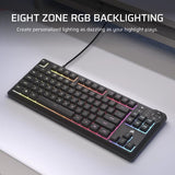 Corsair K55 CORE TKL RGB keyboard Gaming USB QWERTY UK English Black