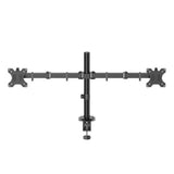 Hama Monitor Mount, 2 Monitors, Height-adjustable, Swivel/Tilt, 13" - 35", Black