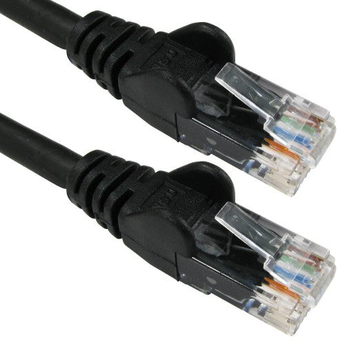 Cables Direct 1m Economy Gigabit Networking Cable - Black