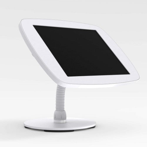 Bouncepad Counter Flex | Apple iPad Pro 4th & 5th Gen 12.9 (2020 - 2021) | White | Exposed Front Camera and Home Button