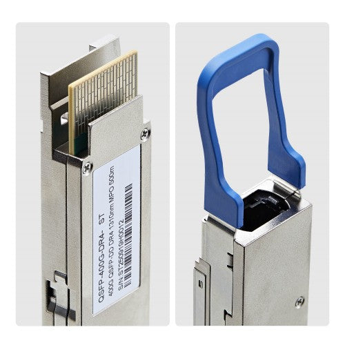 StarTech.com Cisco QDD-400G-DR4-S Compatible QSFP-DD Module, 400Gbps Single Mode Fiber (SMF), 500m [1640ft], MPO Transceiver, 1310nm