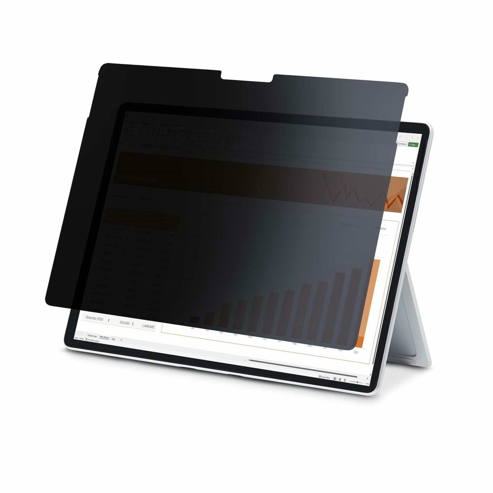 StarTech.com 4-Way 12.3in Surface Pro 4/5/6/7/7+ Privacy Screen Filter, Portrait/Landscape, Touch-Enabled, +/- 30 Deg. View, Blue Light Reduction, Matte Finish  - Monitors & Accessories - StarTech.com