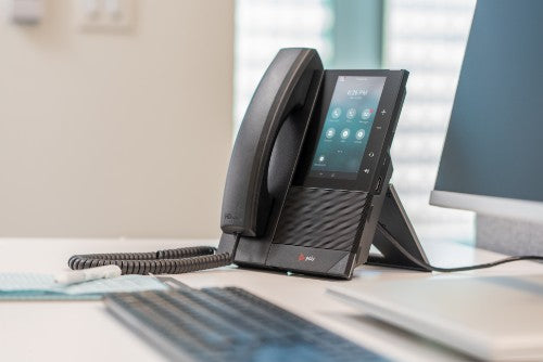 HP Poly CCX 505 Business Media Phone with Open SIP and PoE-enabled