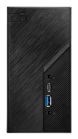 Asrock DeskMini X600/USB4 1.92L sized PC Black AMD X600 Socket AM5