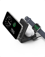 Anker B2557212 mobile device charger Headphones, Mobile phone, Smartwatch Black USB Wireless charging Fast charging Indoor
