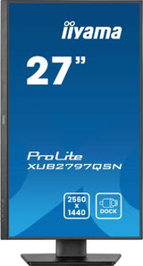 iiyama ProLite XUB2797QSN-B2 computer monitor 68.6 cm (27") 2560 x 1440 pixels Quad HD LED Black